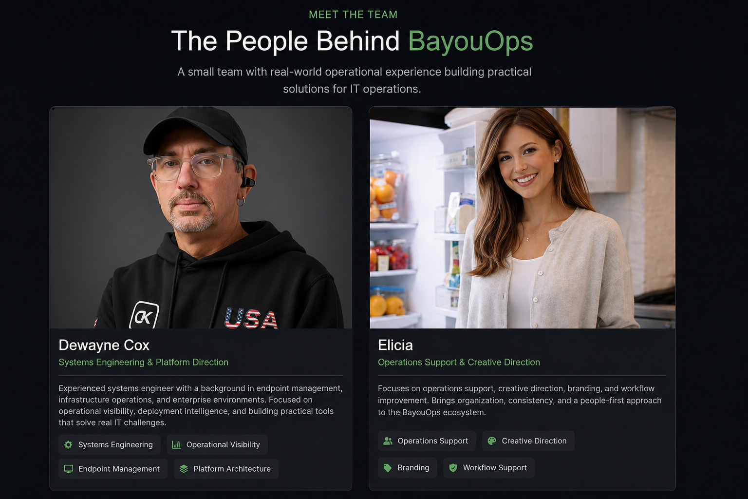 Meet the BayouOps team